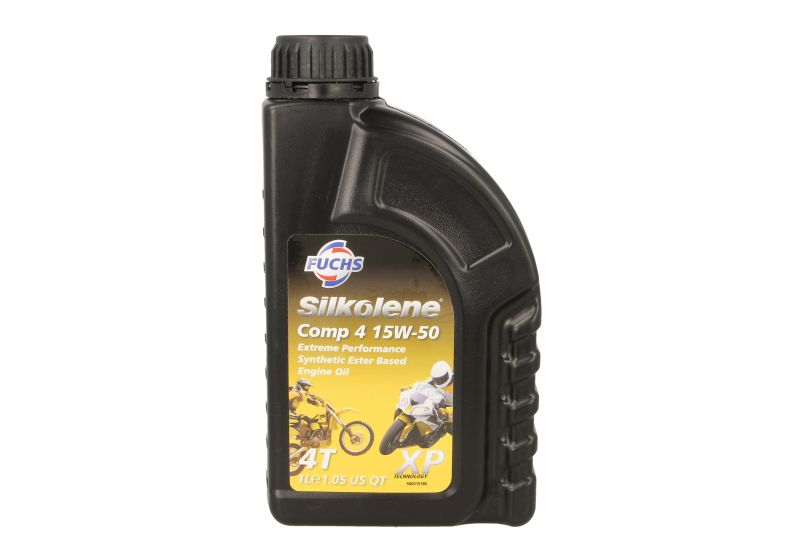 15W-50 Fuchs Silkolene Comp 4 XP Motorrad Motoröl 1 Liter