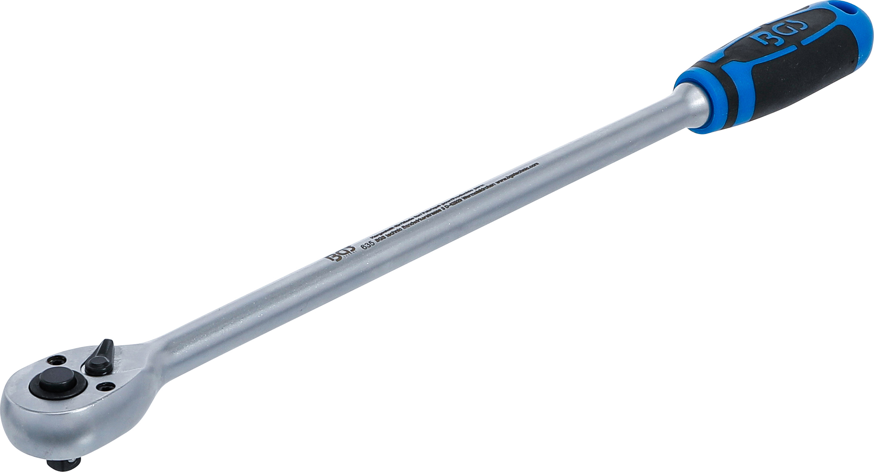 BGS Umschaltknarre | extra lang | Abtrieb Außenvierkant 6,3 mm (1/4") | 300 mm