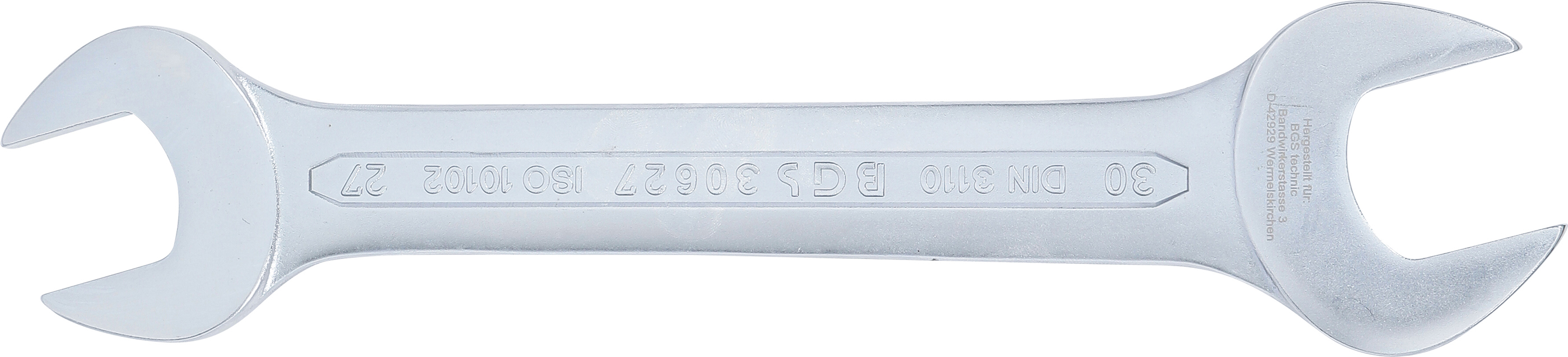 BGS Doppel-Maulschlüssel | SW 27 x 30 mm BGS Doppel-Maulschlüssel | SW 27 x 30 mm