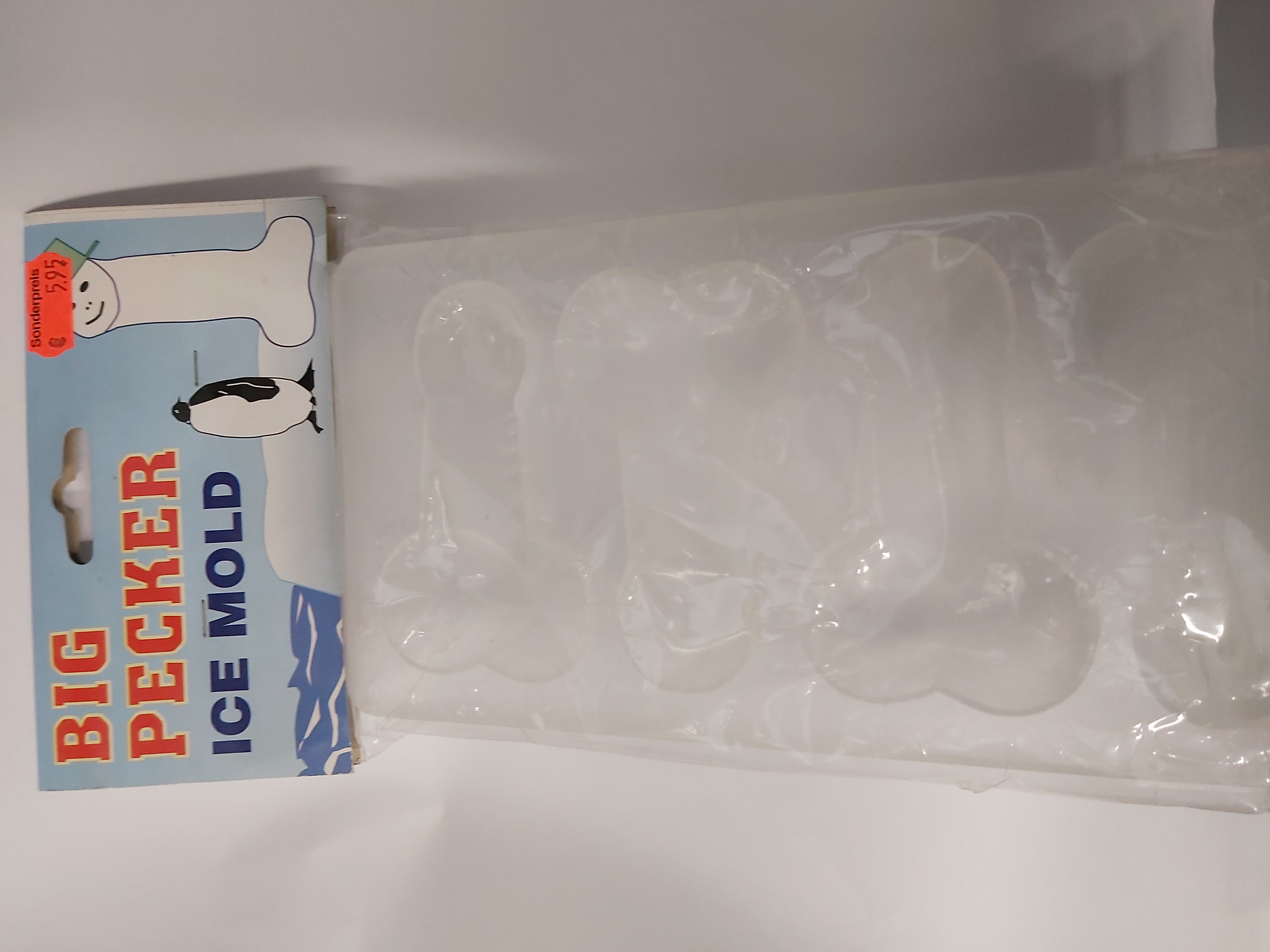 Big Pecker Ice Mold Eiswürfel Restposten Abverkauf