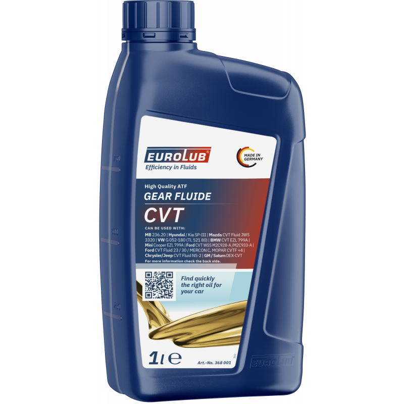 Eurolub Gear Fluide CVT 1 Liter