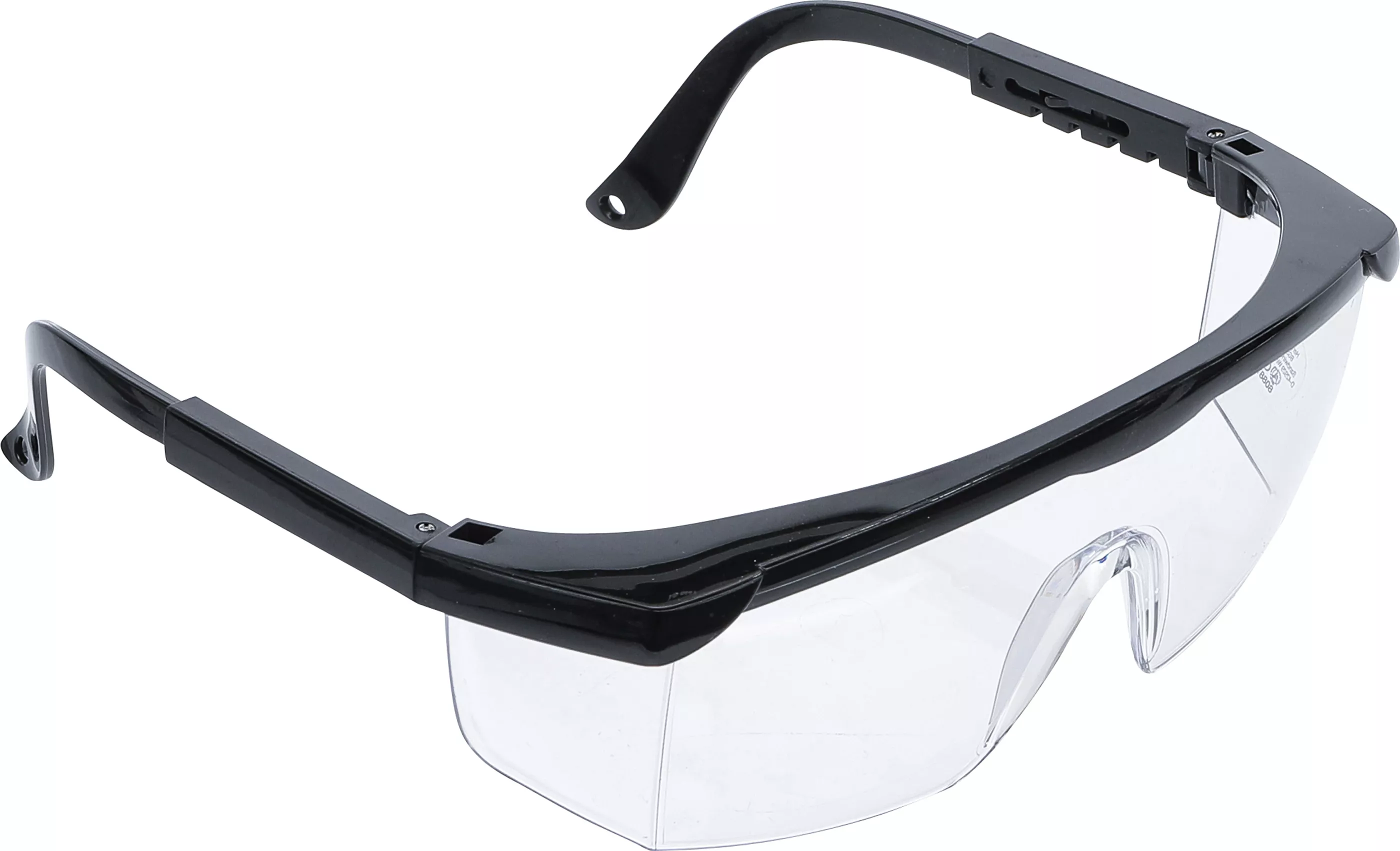 BGS Technic Schutzbrille mit verstellbarem Bügel transparent