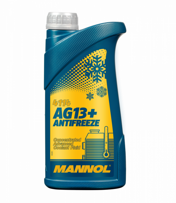 Mannol 4114 Kühlerfrostschutz Antifreeze AG13+ Advanced Konzentrat 1 Liter