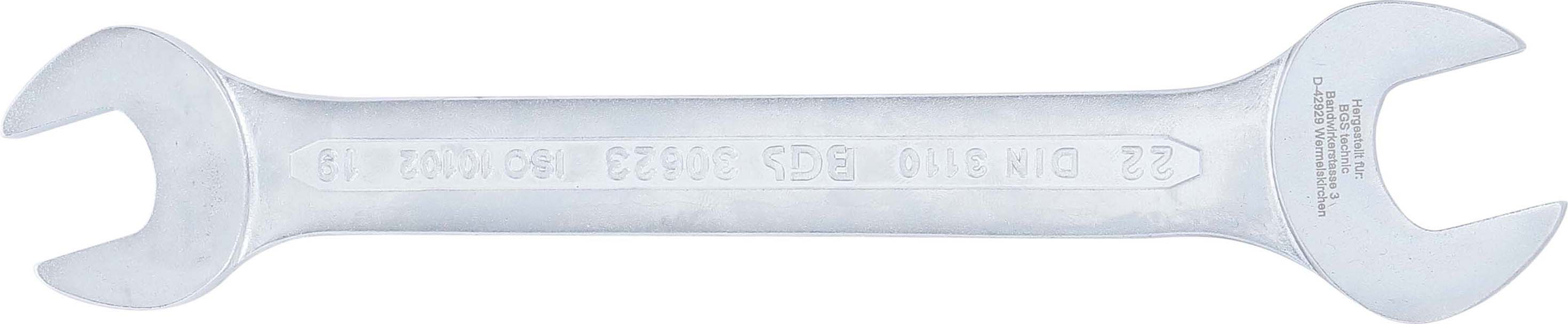 BGS Doppel-Maulschlüssel | SW 19 x 22 mm BGS Doppel-Maulschlüssel | SW 19 x 22 mm