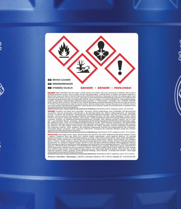 Mannol 9691 Brake Cleaner Bremsenreiniger 20 Liter