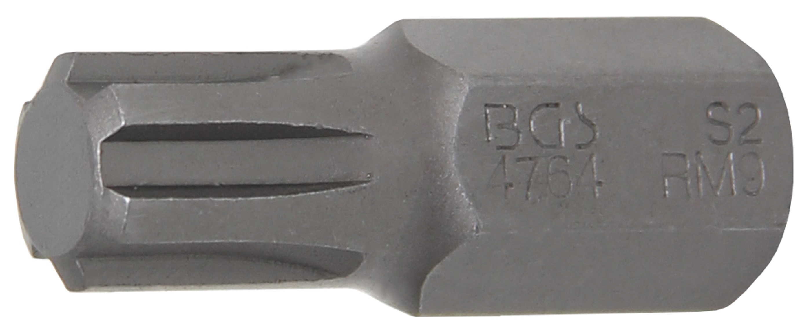BGS Bit | Antrieb Außensechskant 10 mm (3/8") | Keil-Profil (für RIBE) M9
