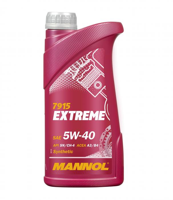 5W-40 Mannol 7915 Extreme Motoröl 1 Liter