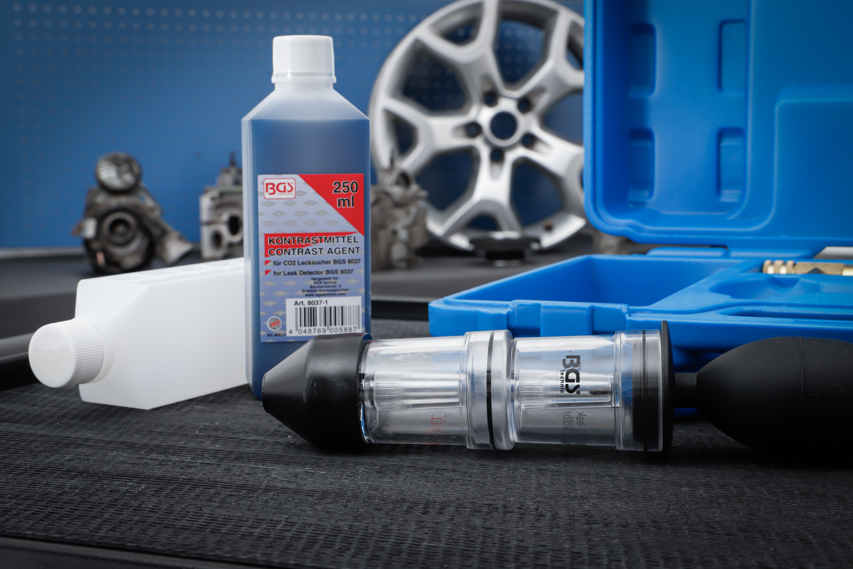 BGS Kohlendioxid-Lecktester für Motoren