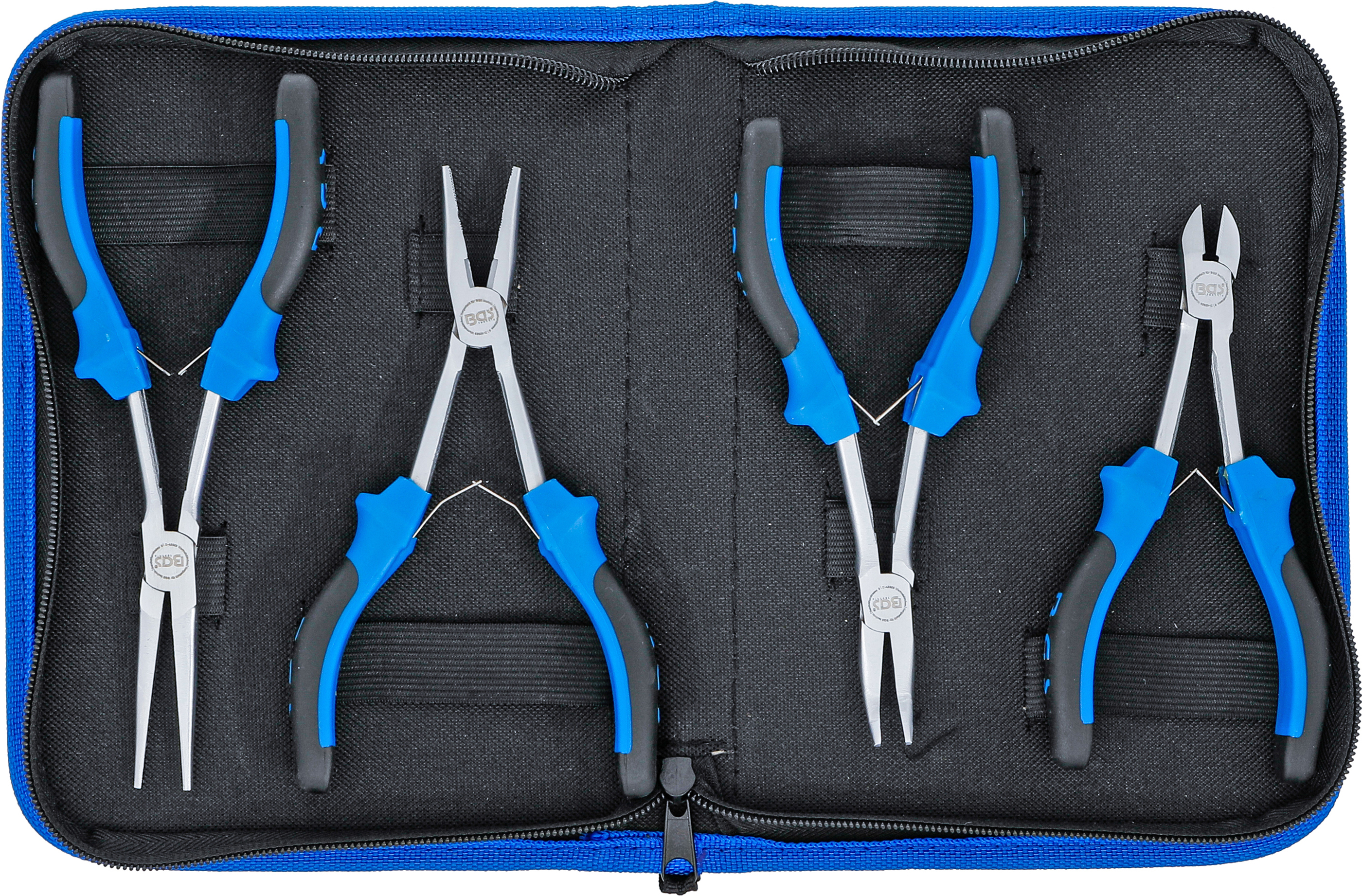 BGS Elektronik-Zangen-Satz | extra lang | 4-tlg.