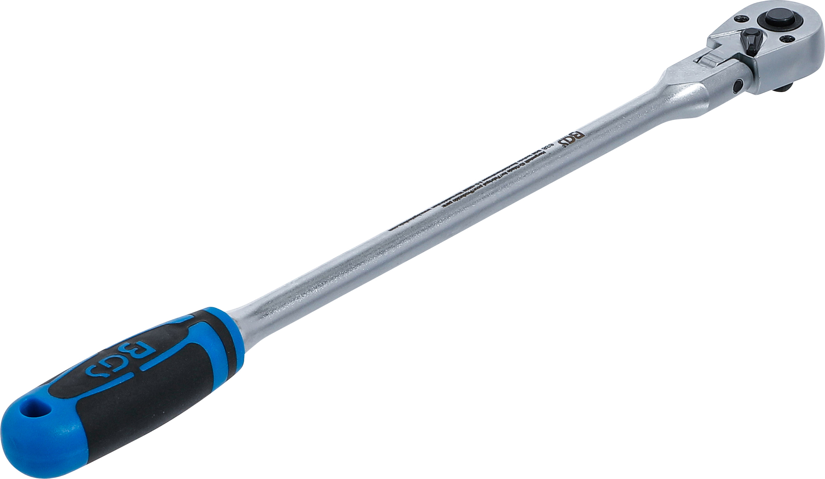 BGS Gelenkknarre | arretierbar | extra lang | Abtrieb Außenvierkant 6,3 mm (1/4") | 304 mm