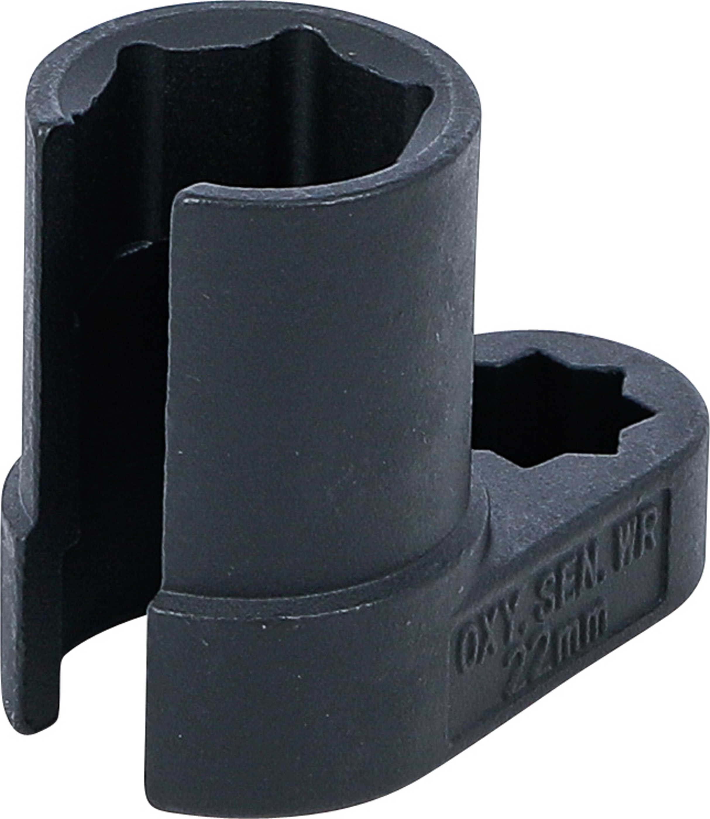 BGS Lambdasonden-Einsatz | abgewinkelt | Antrieb Innenachtkant 12,5 mm (1/2") | SW 22 mm | Schlitz 11 mm