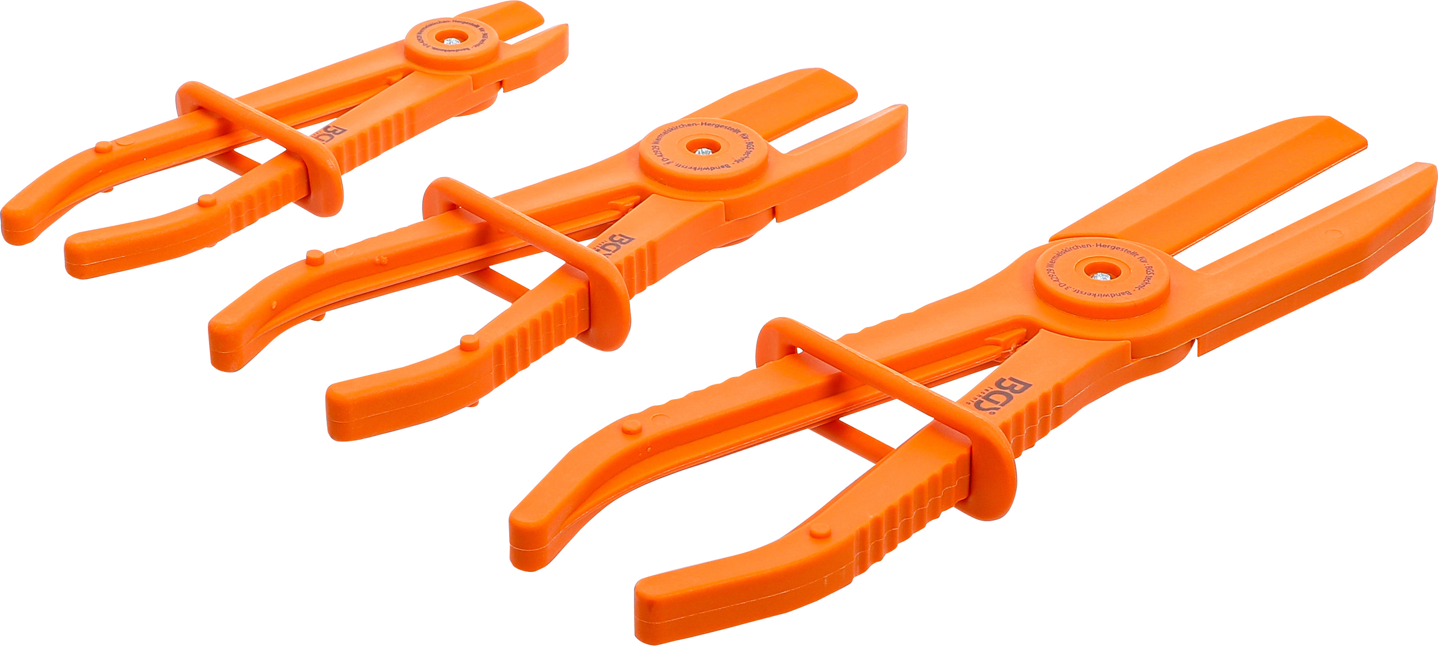 BGS Schlauch-Abklemmzangen-Satz | 155 - 255 mm | 3-tlg.