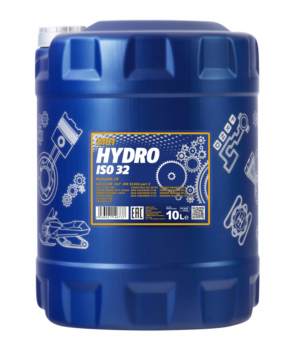 Mannol 2101 Hydro ISO 32 Hydrauliköl 10 Liter