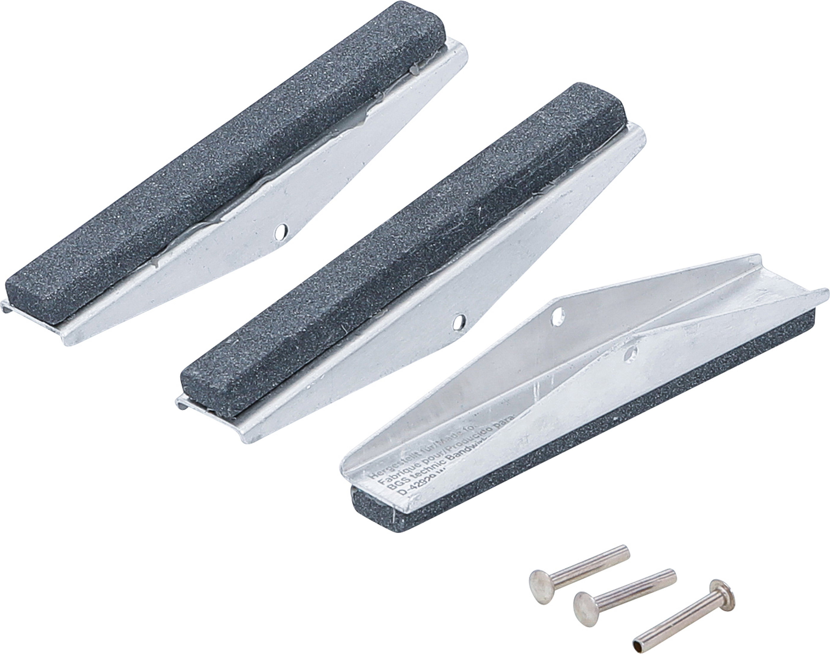 BGS Ersatzbacken für Honwerkzeug Art. 1157 | Backen 100 mm | K 180 | 3-tlg.