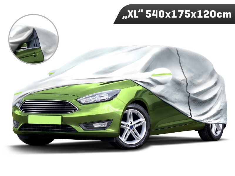 Carmotion Auto Abdeckung Vollgarage 540x175x120cm Gr. XL Fahrzeugabdeckung