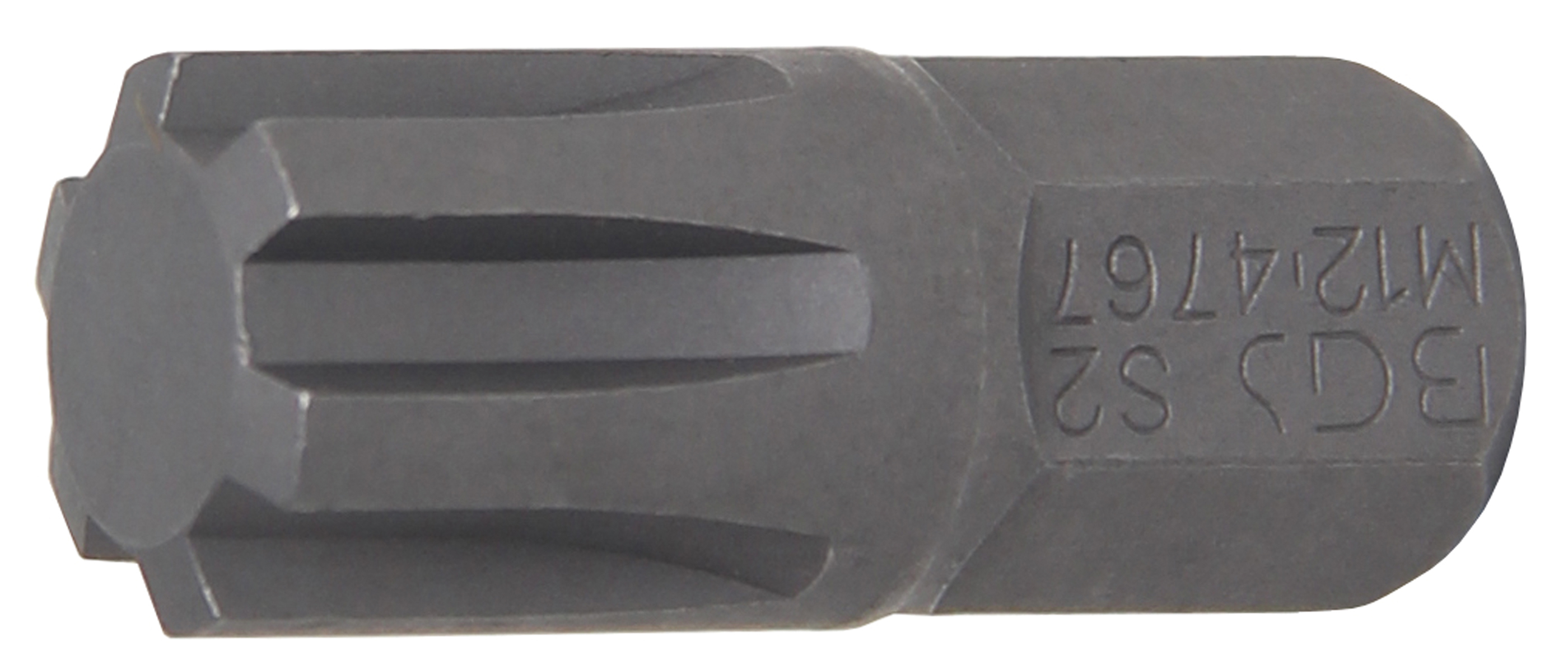 BGS Bit | Antrieb Außensechskant 10 mm (3/8") | Keil-Profil (für RIBE) M12
