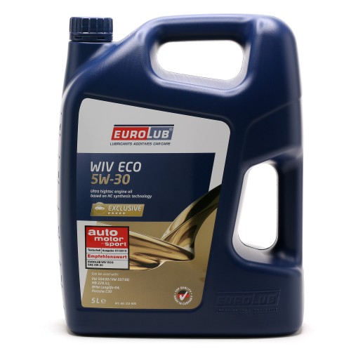 5W-30 Eurolub WIV ECO Motoröl 5 Liter