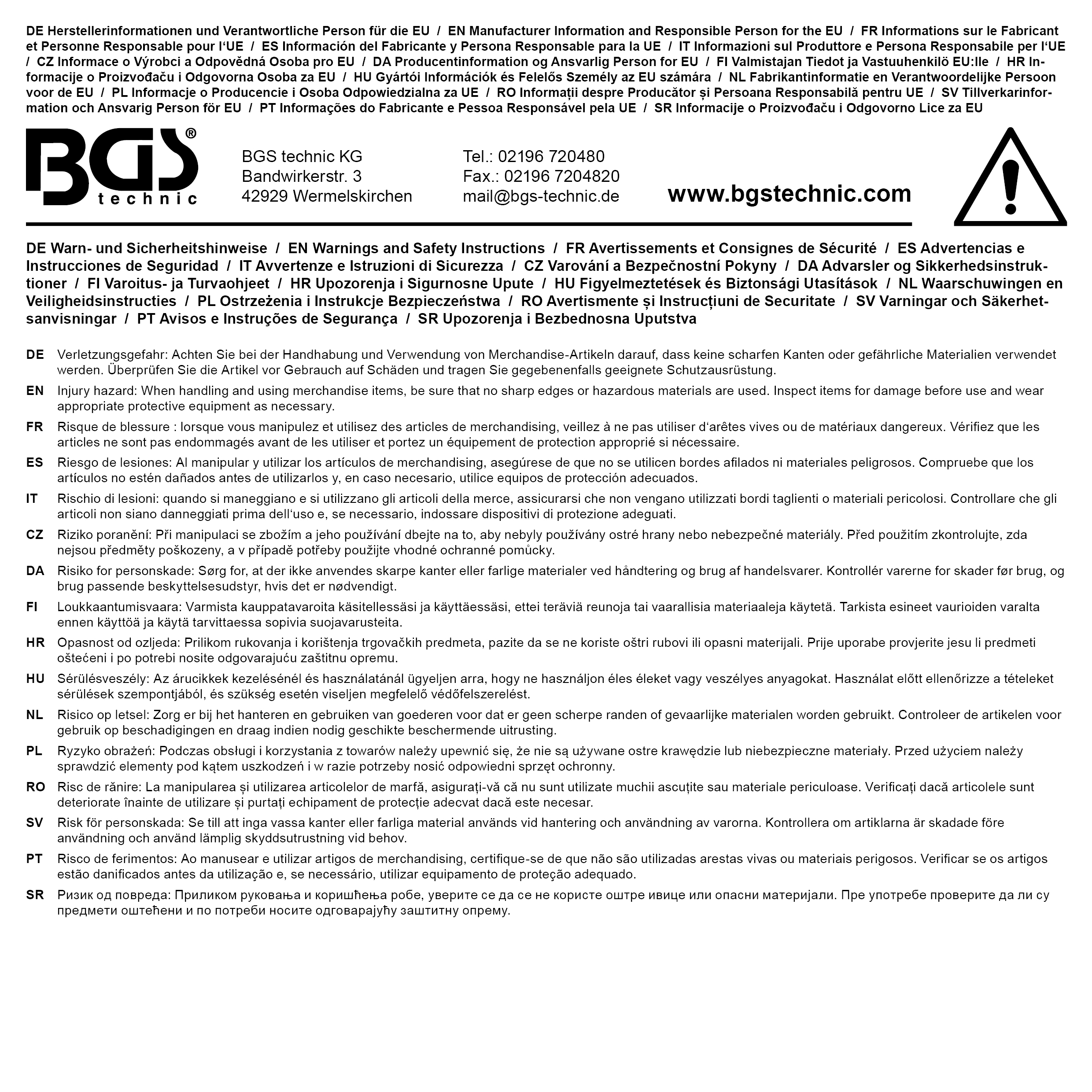 BGS Microfasertuch | 400 x 400 mm