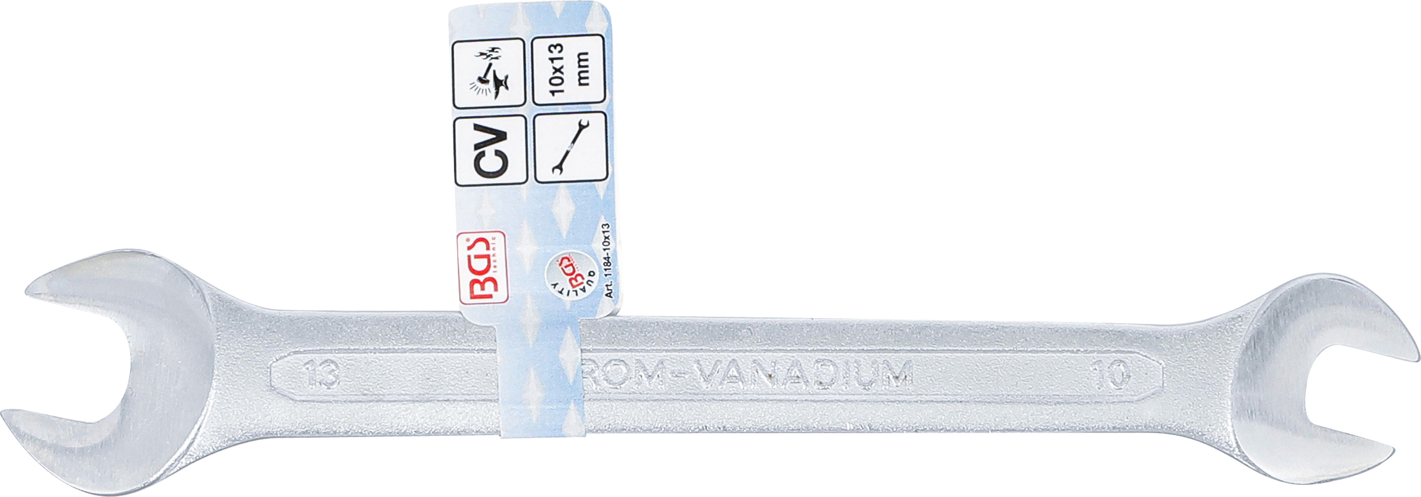 BGS Doppel-Maulschlüssel | SW 10 x 13 mm BGS Doppel-Maulschlüssel | SW 10 x 13 mm