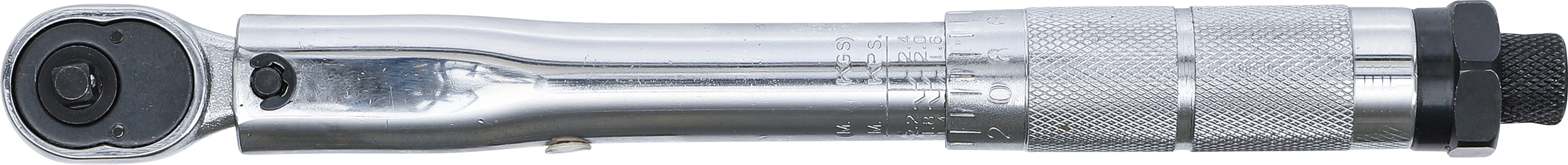 BGS Drehmomentschlüssel | Abtrieb Außenvierkant 6,3 mm (1/4") | 2 - 24 Nm
