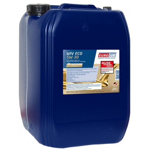 5W-30 Eurolub WIV ECO Motoröl 20 Liter