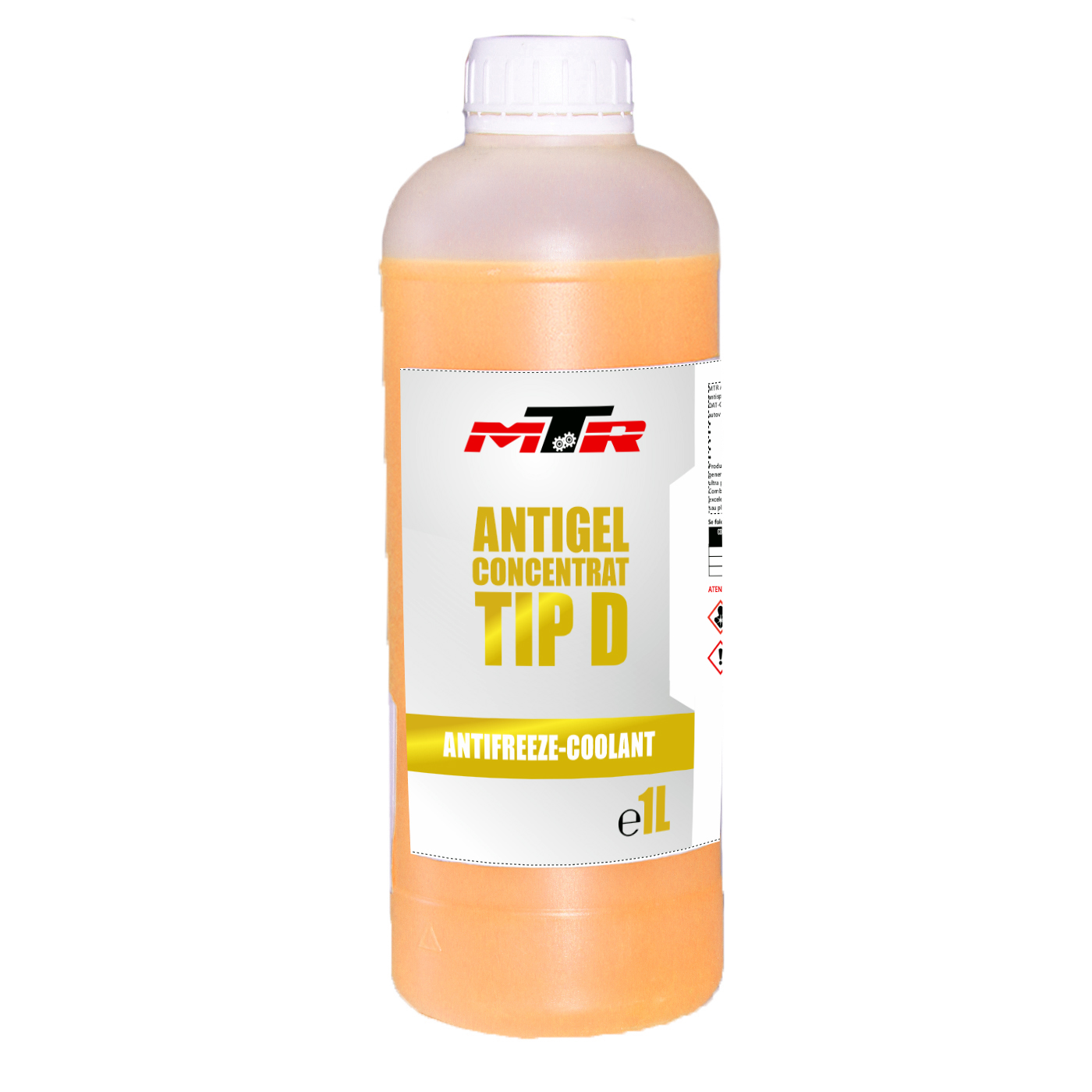 MTR Kühlerfrostschutz Antifreeze Coolant Tip D Gelb Konzentrat 1 Liter