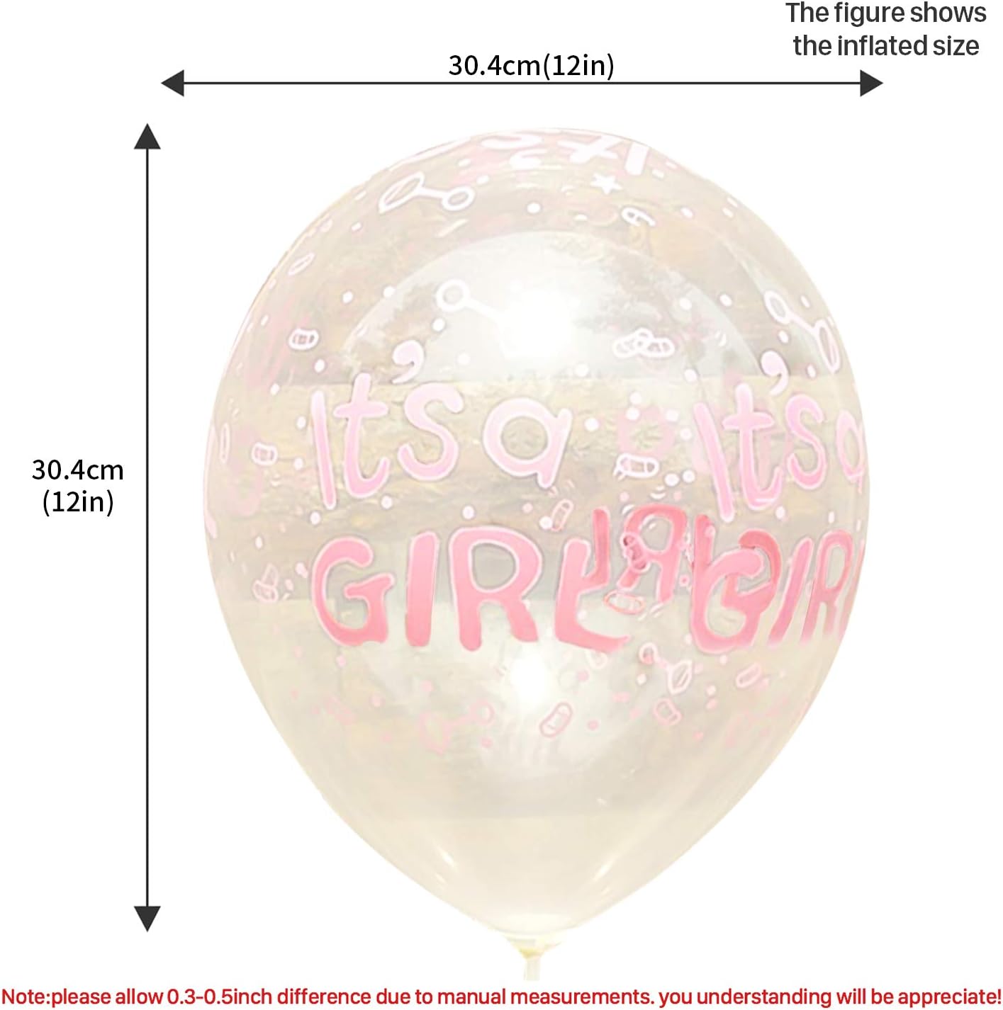 GREMAG Birthday Balloons,Birthday Balloons for Girls,Happy Birthday Decorations for Girls,Birthday Party Decorations