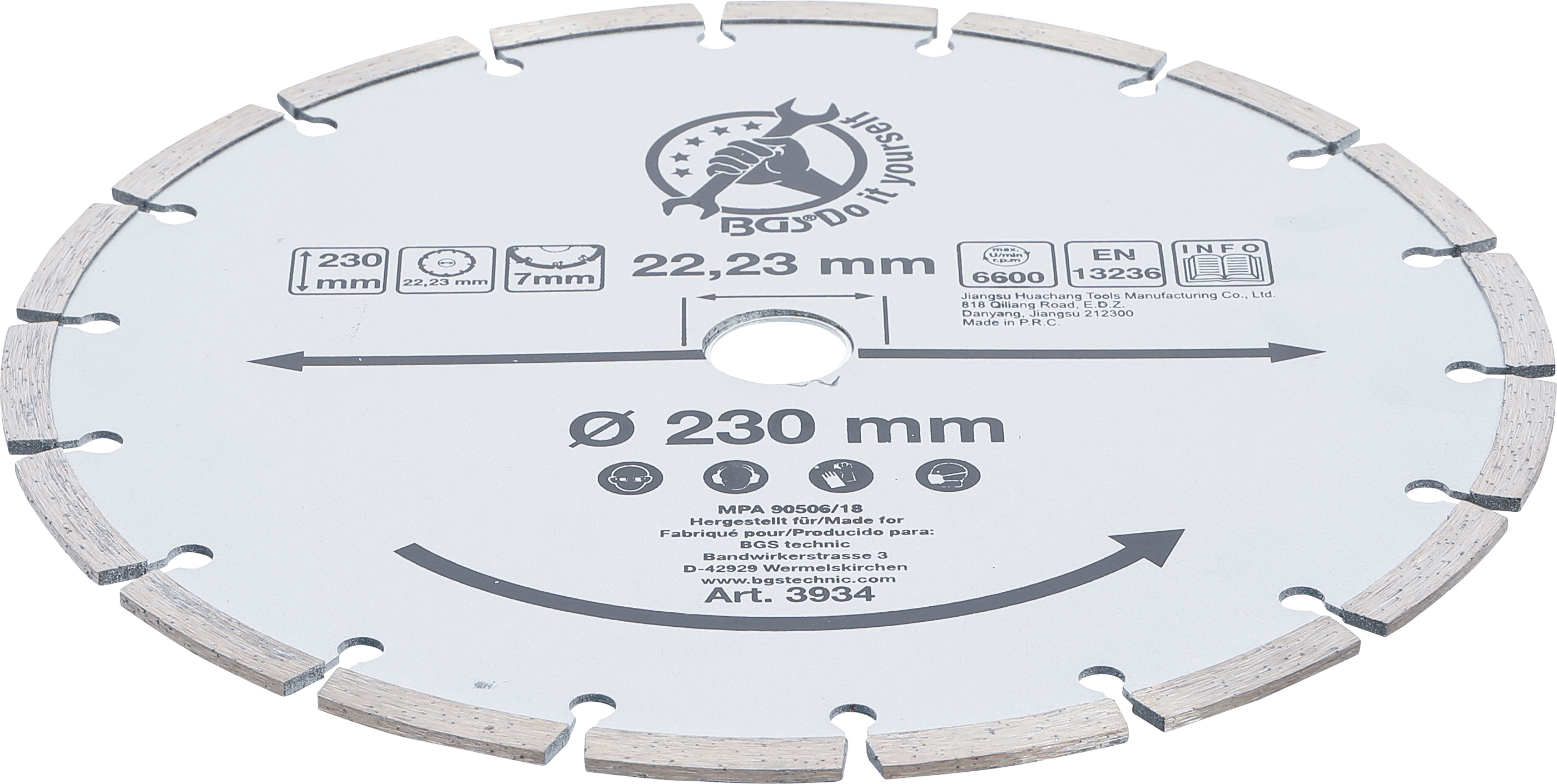 BGS Segment-Trennscheibe | Ø 230 mm