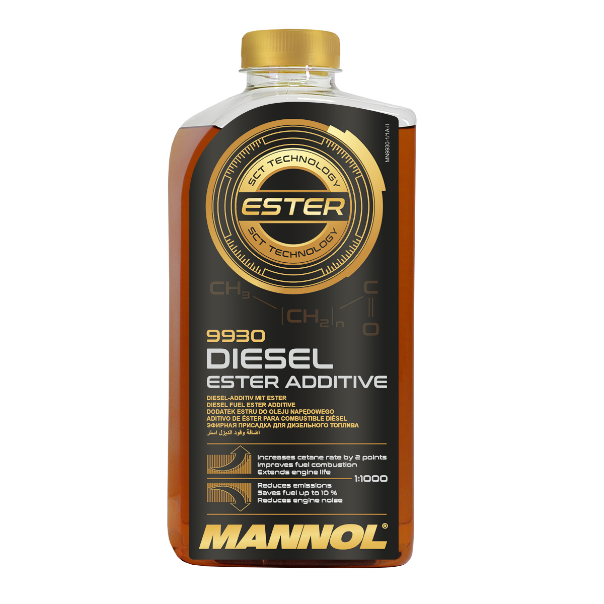 Mannol 9930 Diesel Ester Additiv Kraftstoffadditiv 1 Liter