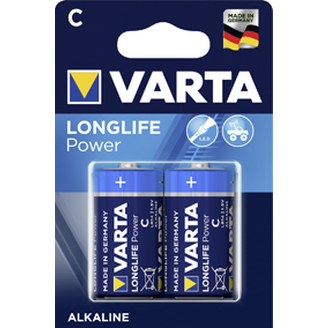 Varta LongLife Power 4914 Batterien LR14 C Baby 1,5V 2er