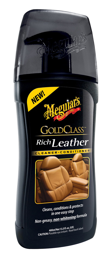 Meguiars Gold Class Rich Leather Cleaner Conditioner Lederpflege er 400 ml
