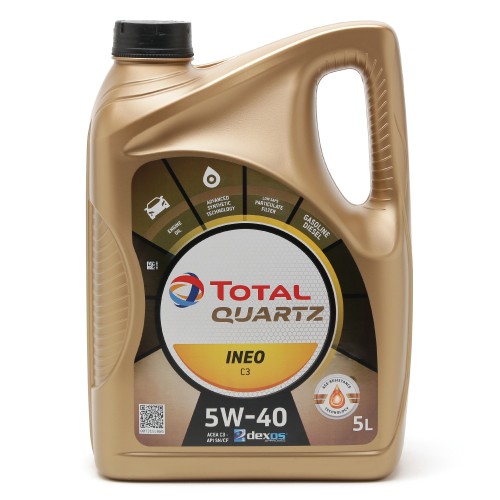 5W-40 Total Quartz Ineo C3 Motoröl 5 Liter