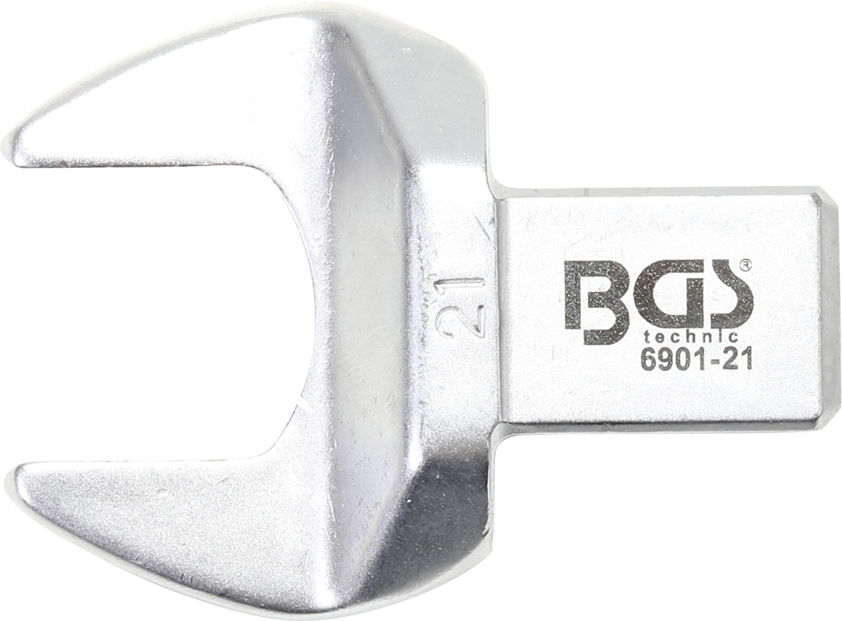BGS Einsteck-Maulschlüssel | 21 mm | Aufnahme 14 x 18 mm