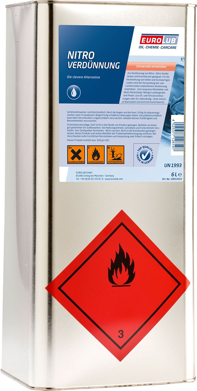 Eurolub Nitroverdünnung 6 Liter