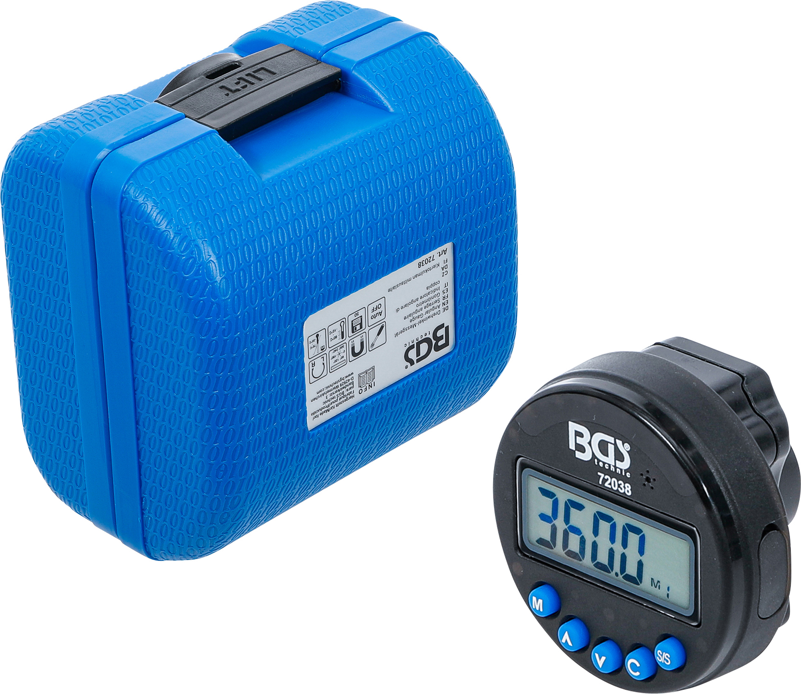 BGS Drehwinkel-Messgerät | digital | mit Magnet