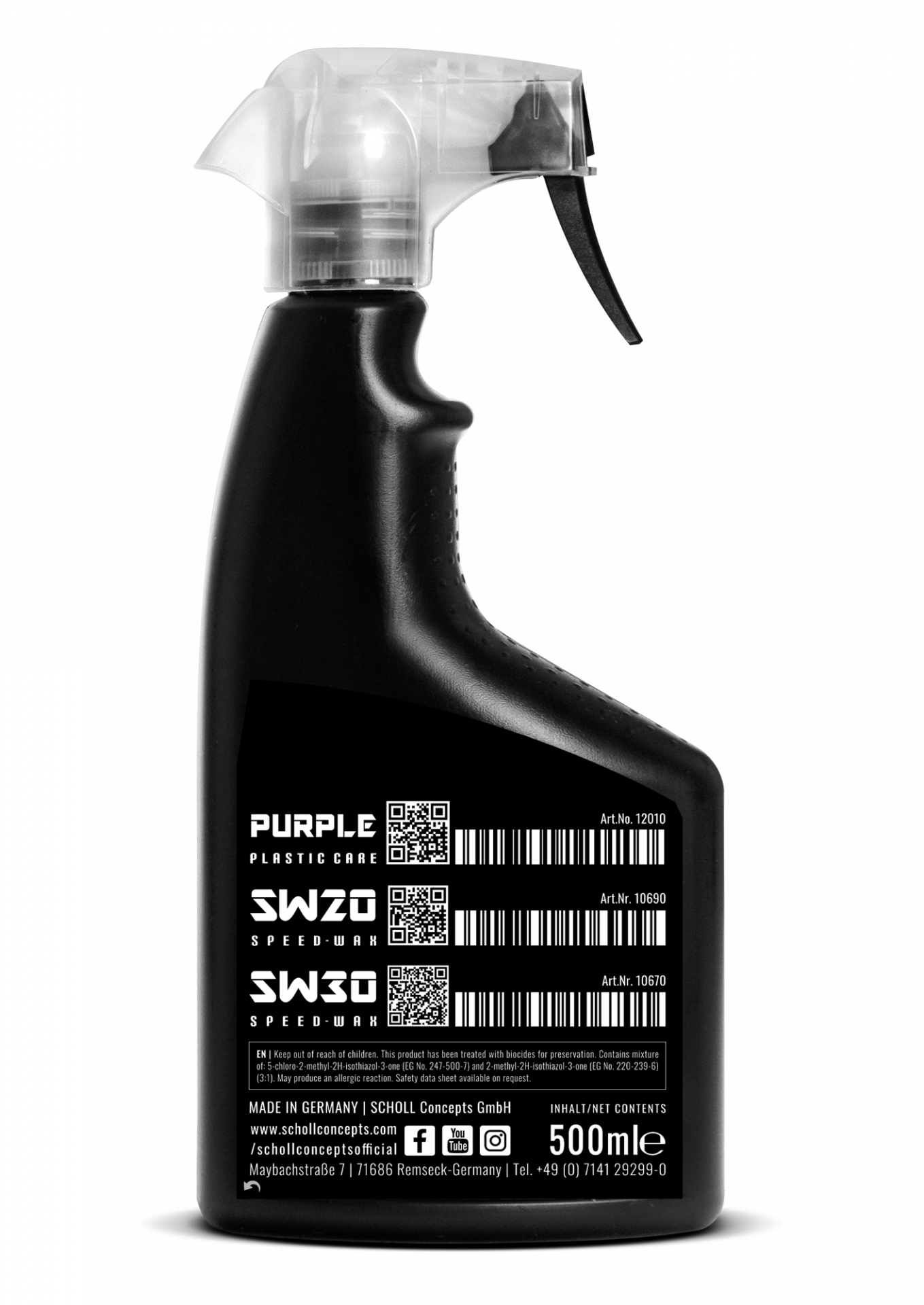 Scholl Concepts SW20 Premium Speed Wax Speedwachs 500 ml
