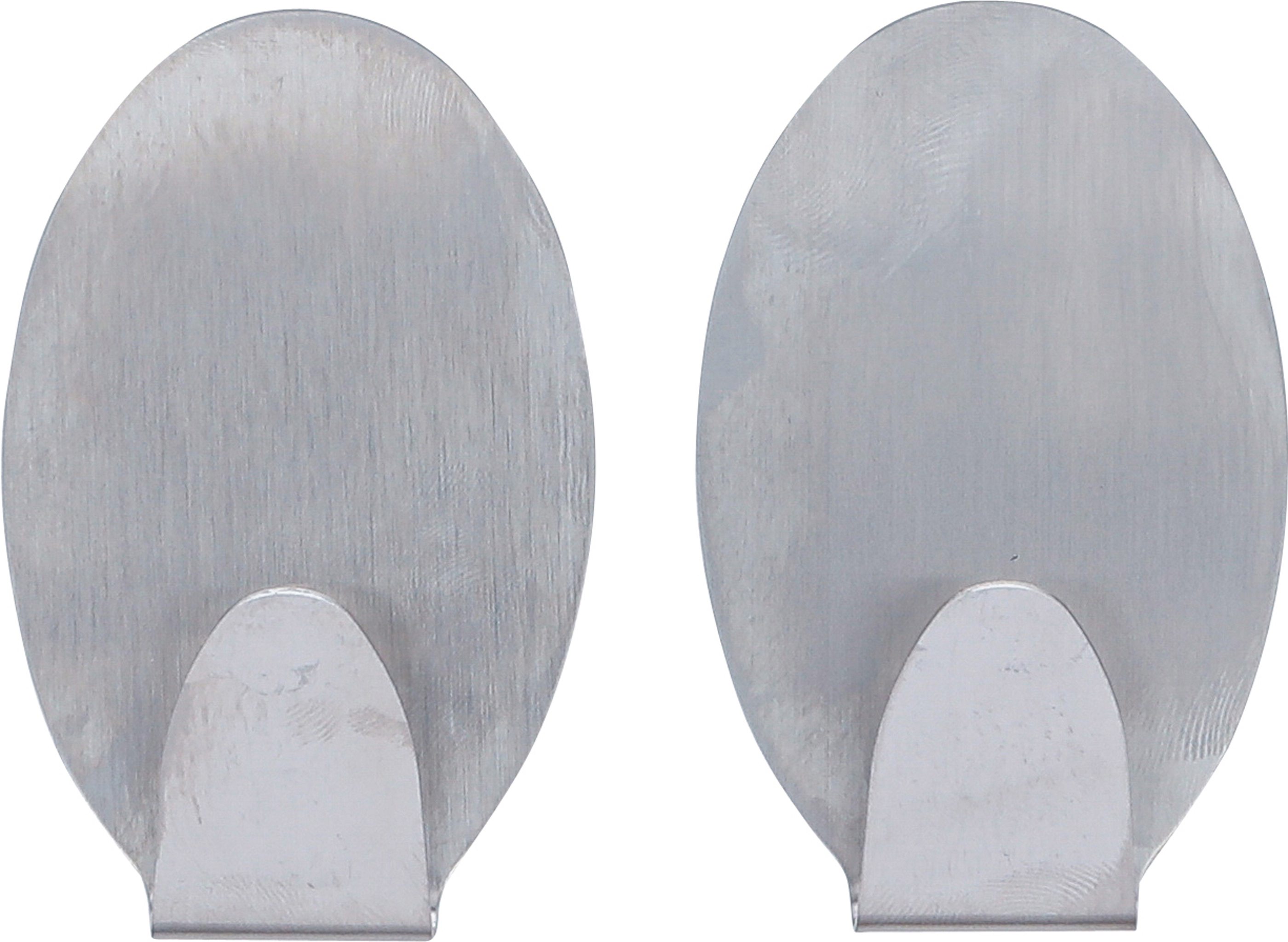 BGS Edelstahl-Klebehaken | 45 x 70 mm | 1,5 kg | 2-tlg.