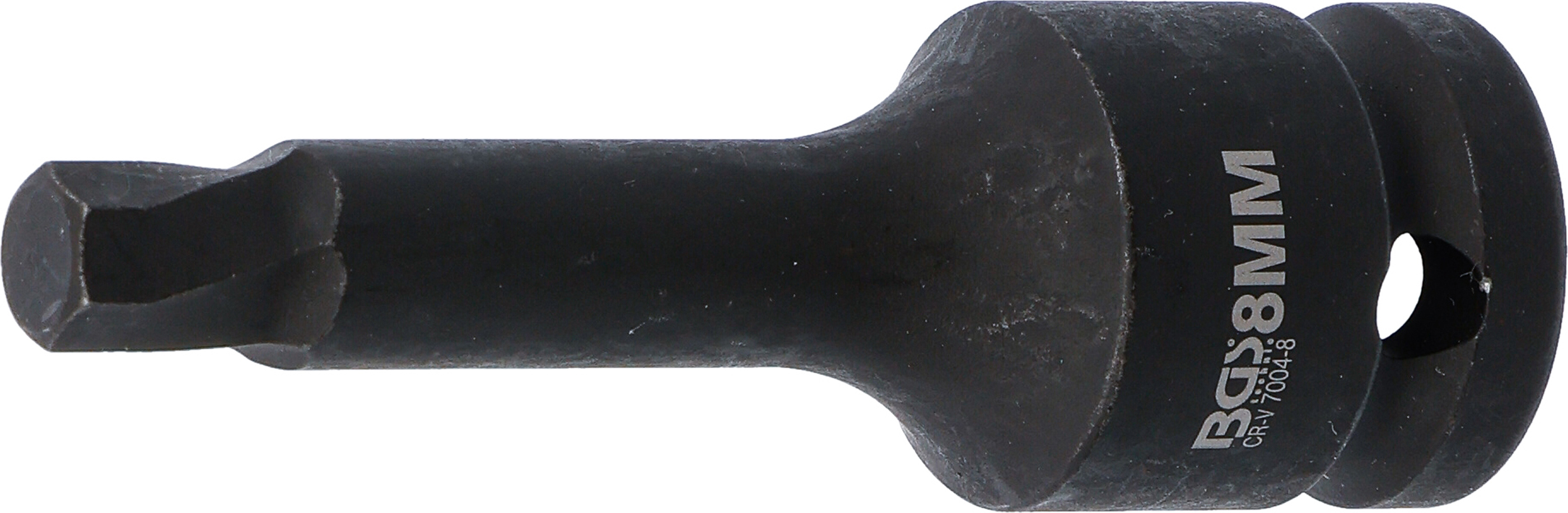 BGS Schraubenausdreher | Antrieb Innenvierkant 12,5 mm (1/2") | für defekten Innensechskant 8 mm