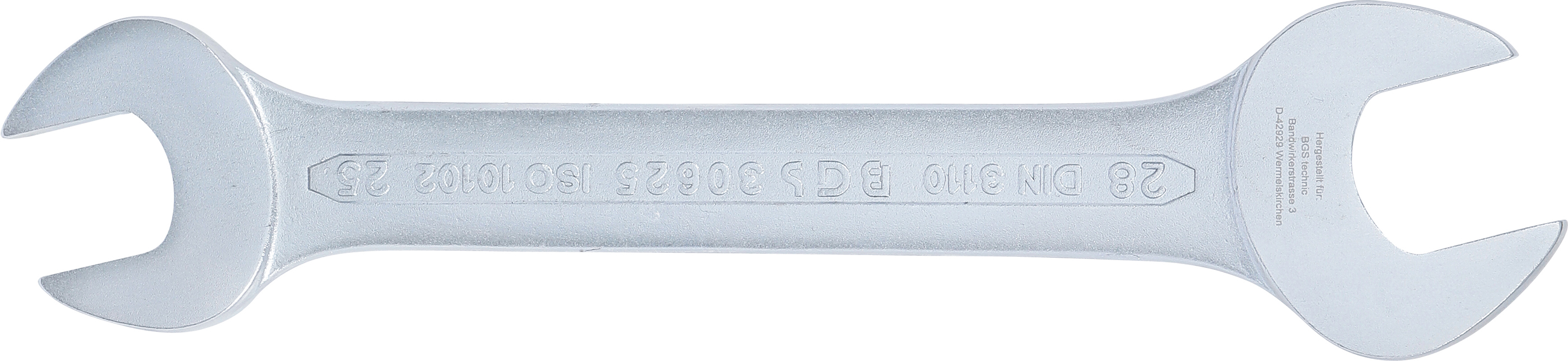 BGS Doppel-Maulschlüssel | SW 25 x 28 mm BGS Doppel-Maulschlüssel | SW 25 x 28 mm