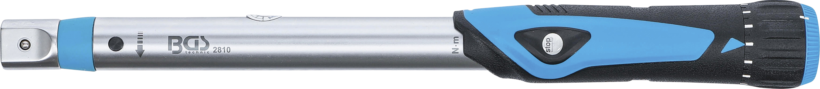 BGS Drehmomentschlüssel | 20 - 100 Nm | für 9 x 12 mm Einsteckwerkzeuge