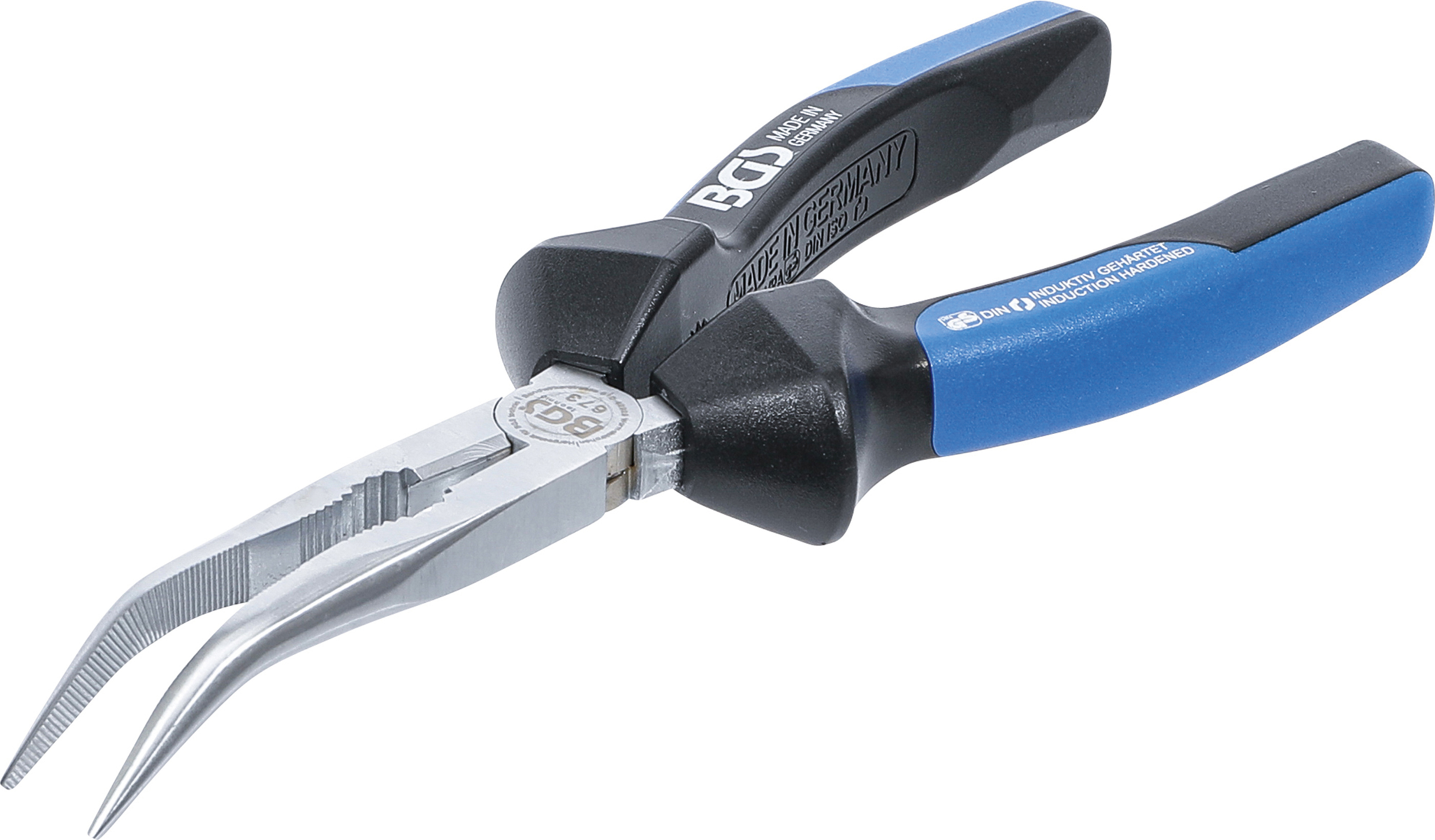 BGS Telefonzange | mit Schneide | gebogen | 200 mm