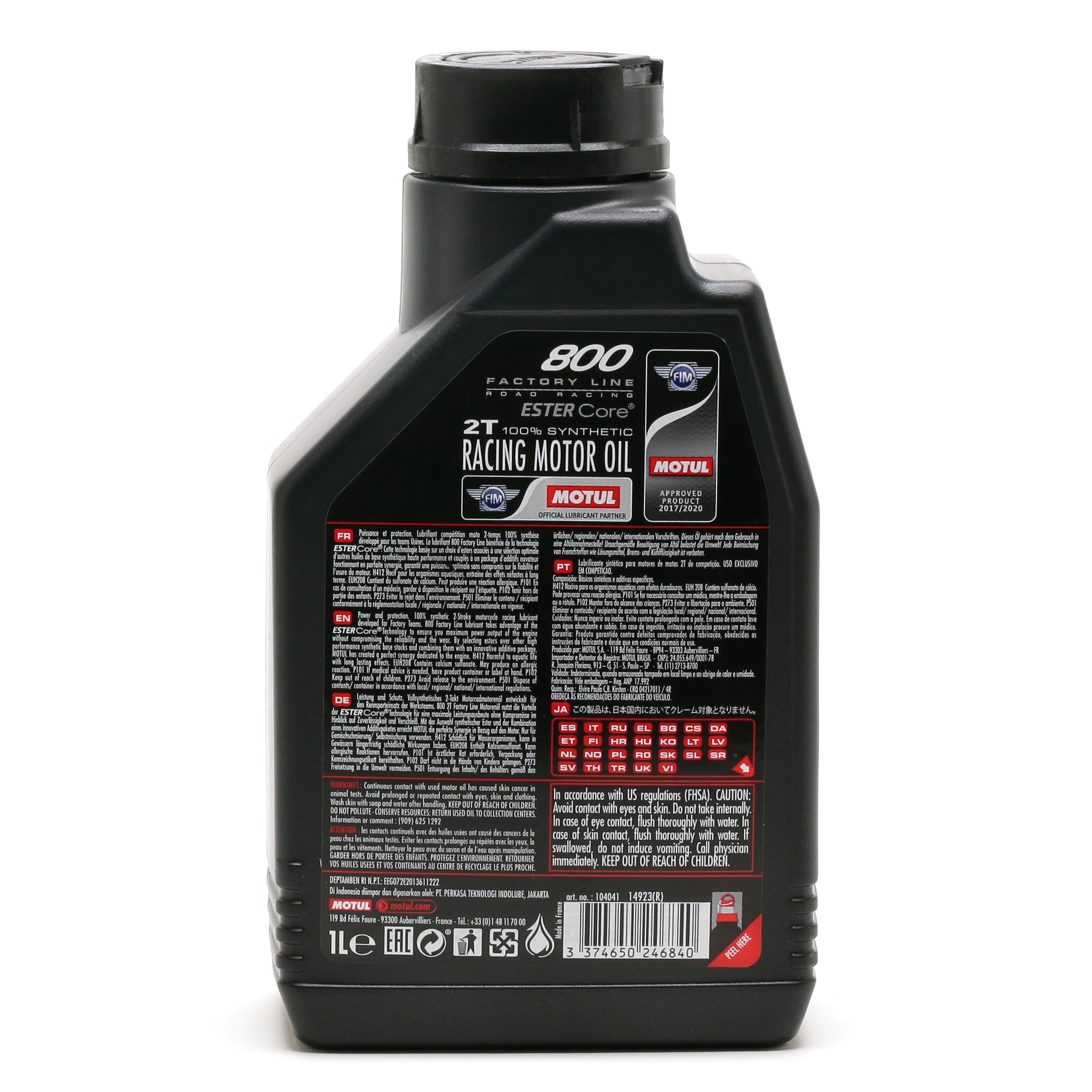 Motul 800 2-Takt Factory Line Road Racing 1 Liter