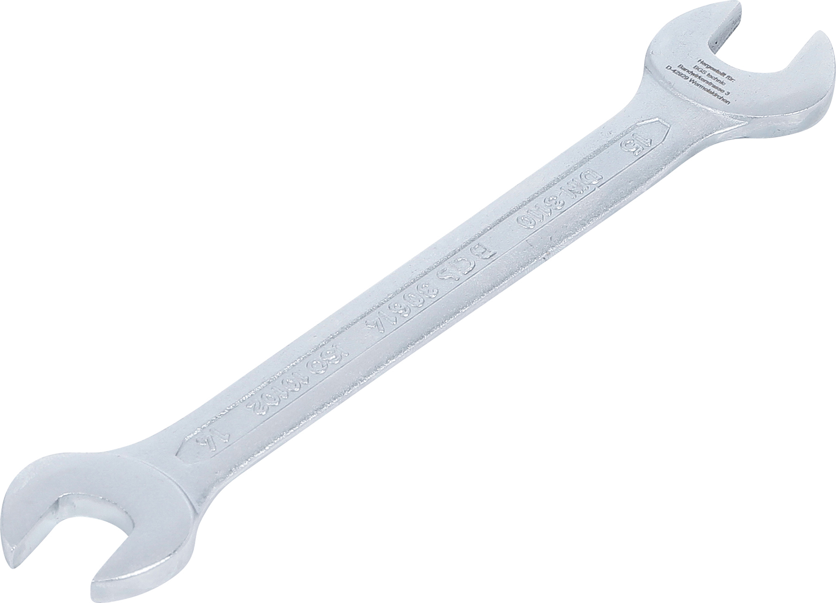 BGS Doppel-Maulschlüssel | SW 14 x 15 mm BGS Doppel-Maulschlüssel | SW 14 x 15 mm