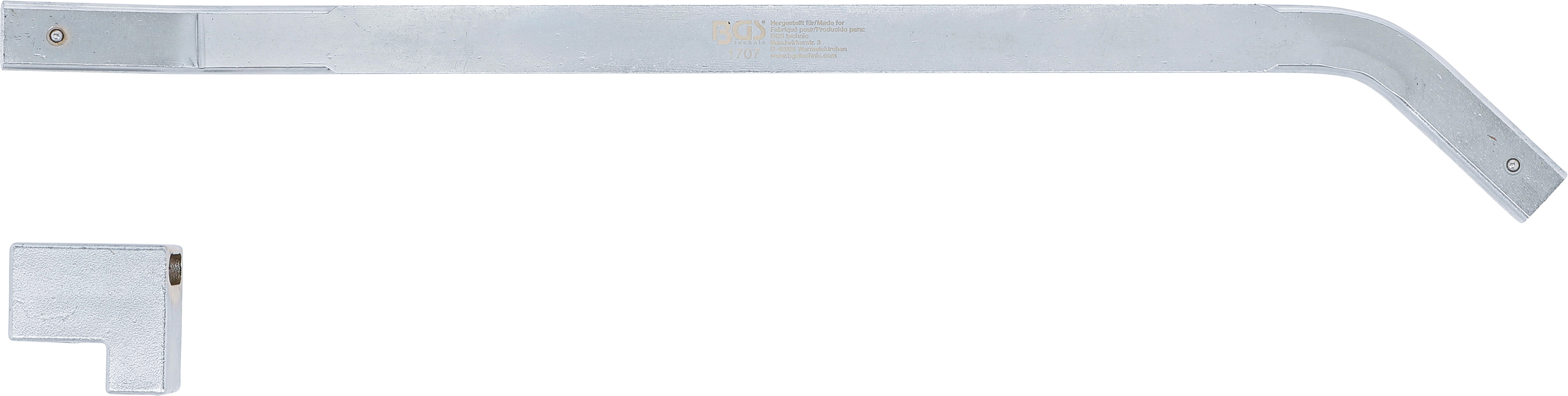 BGS Spannrollenschlüssel für Keilrippenriemen | 450 mm