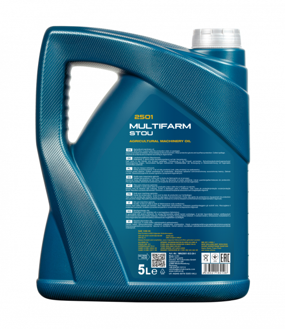 10W-30 Mannol 2501 Multifarm STOU 5 Liter