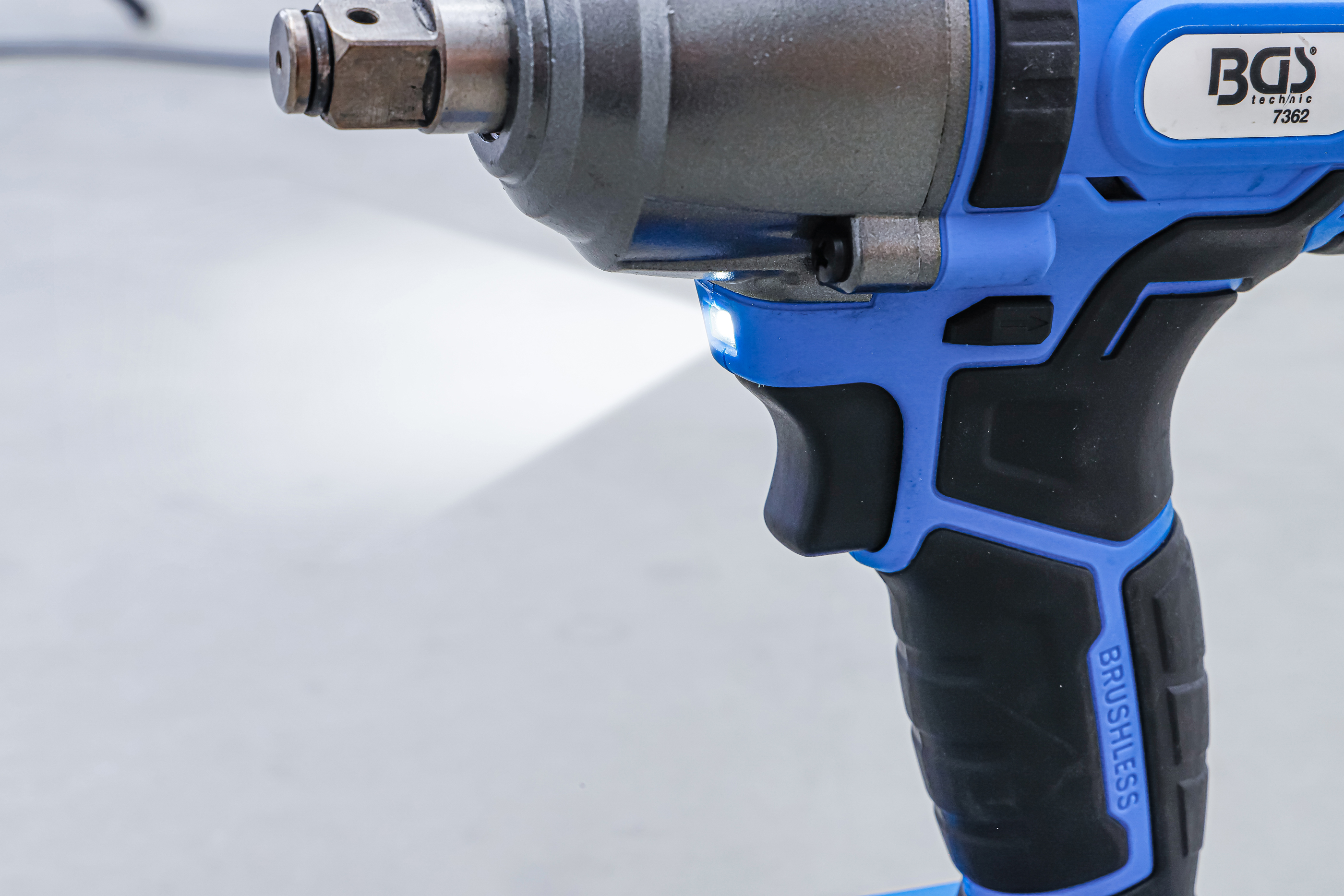 BGS Akku-Schlagschrauber | bürstenlos | 12,5 mm (1/2") | 400 Nm | 18 V | ohne Akku