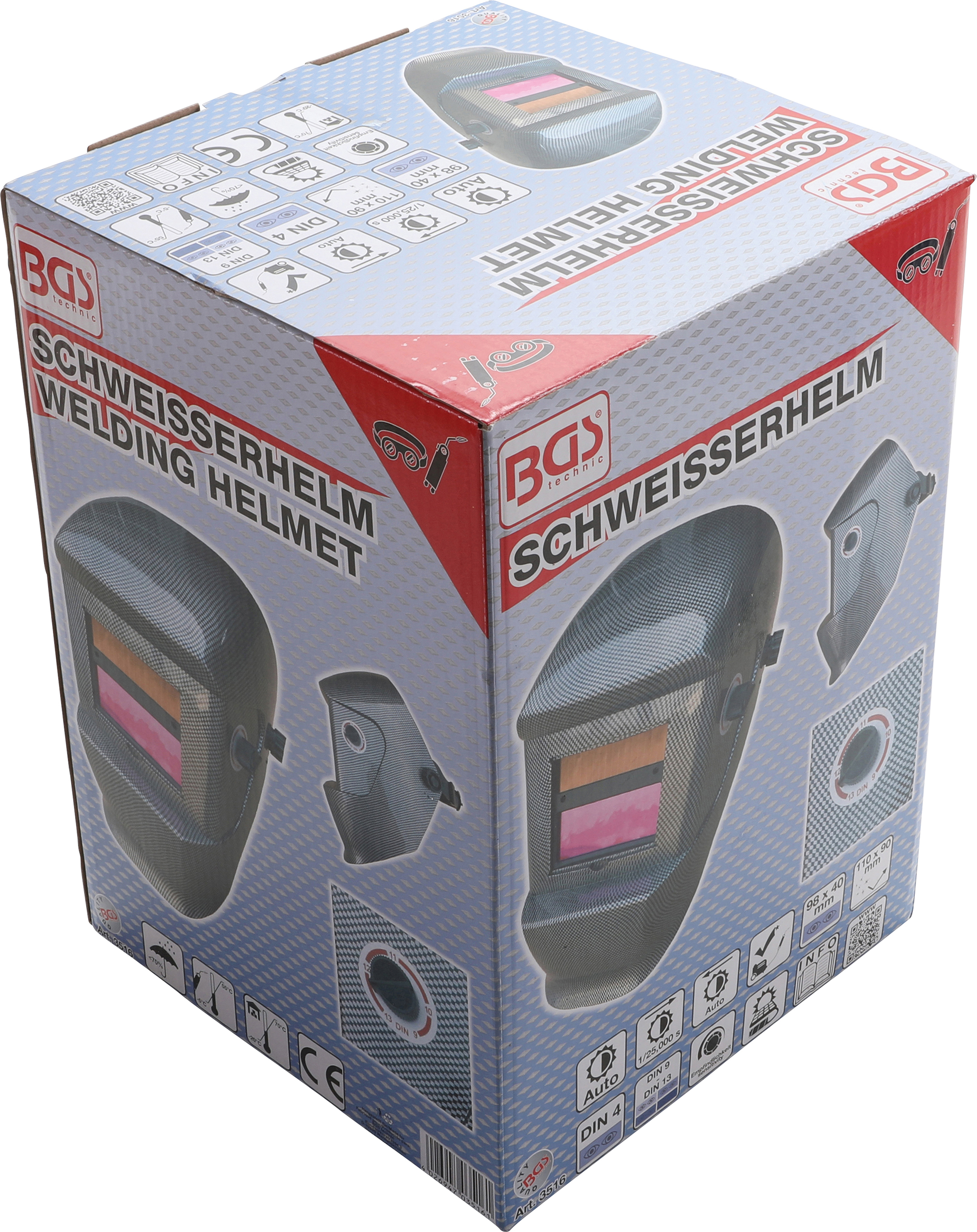 BGS Schweißerhelm | automatisch verdunkelnd