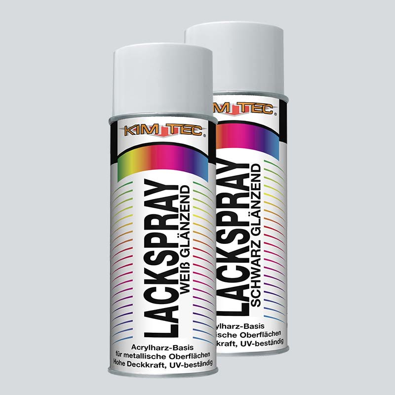 Kim-Tec Lackspray Weiss glänzend 400 ml