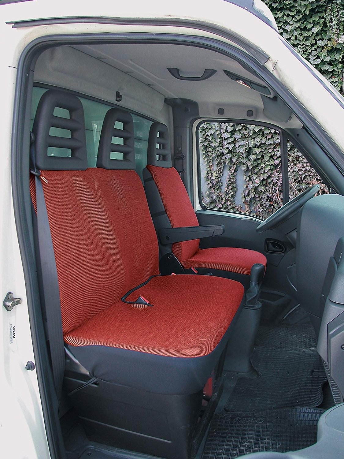Walser Sitzbezug Set Transporter Universal Como rot