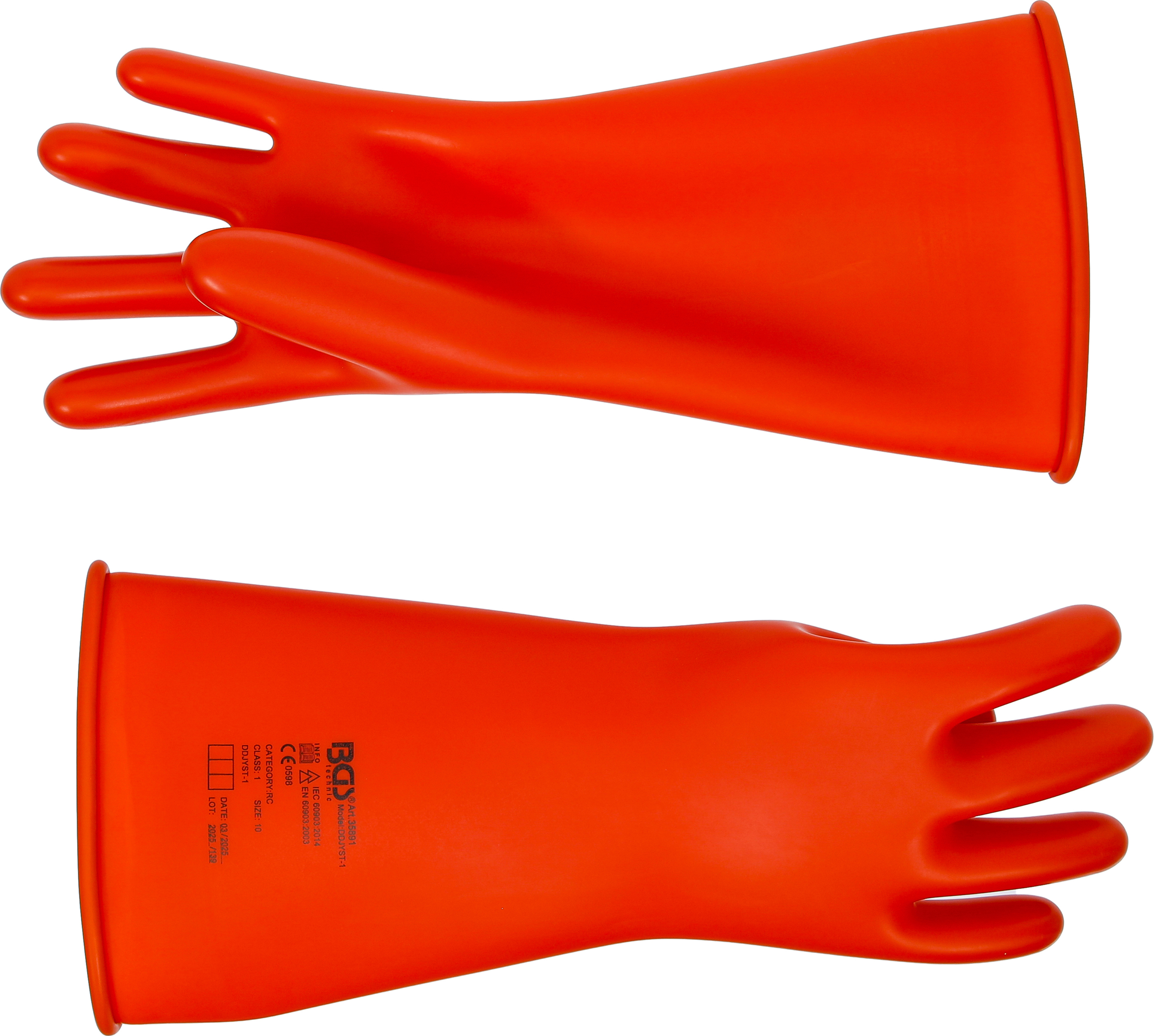 BGS Elektriker-Schutzhandschuhe | mit Naturlatex Schutzisolierung | Größe 10 (XL) BGS Elektriker-Schutzhandschuhe | mit Naturlatex Schutzisolierung | Größe 10 (XL)